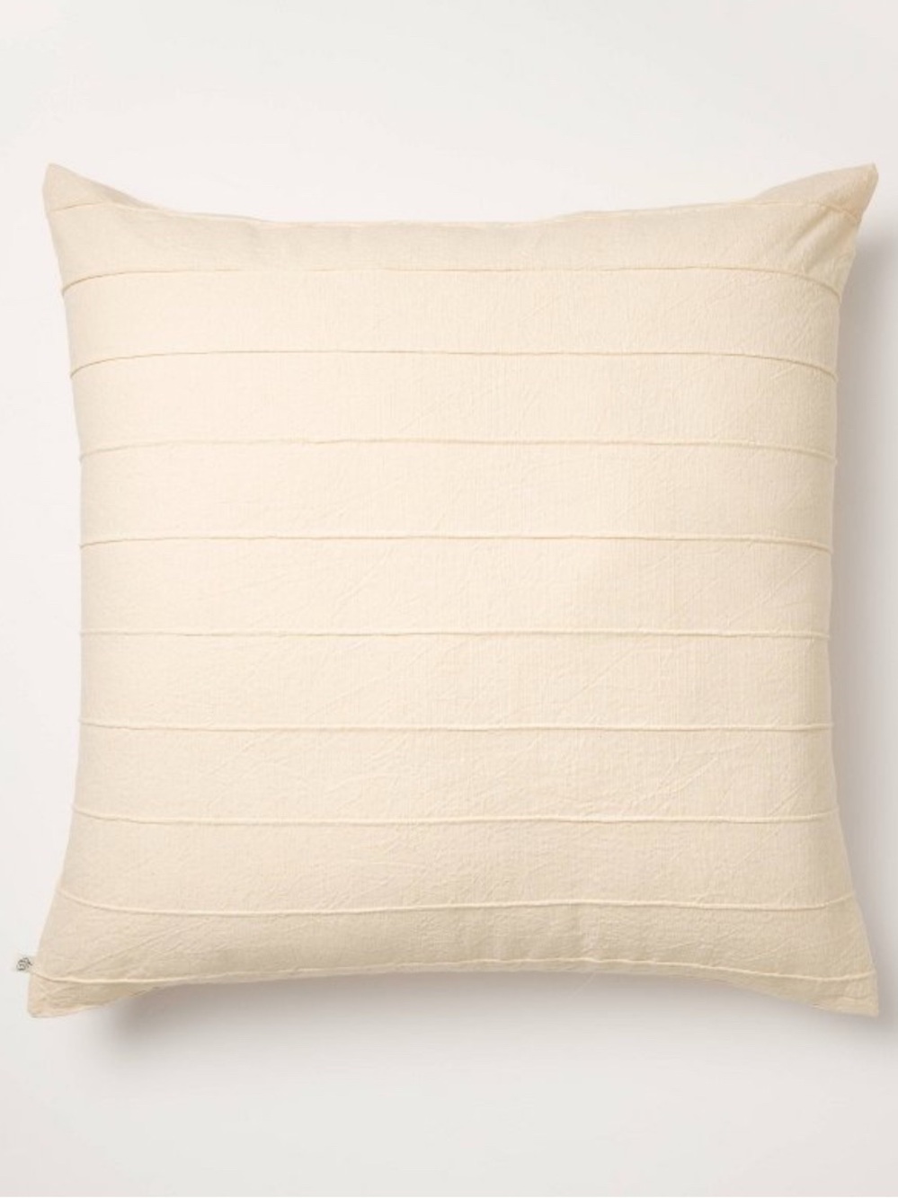 NWT Hearth & Hand Magnolia Stitch Stripe Euro Pillow 26x26